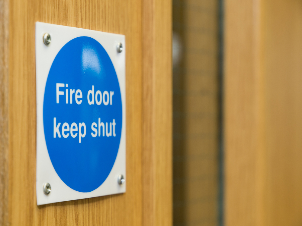 What are fire doors and how do they work?
